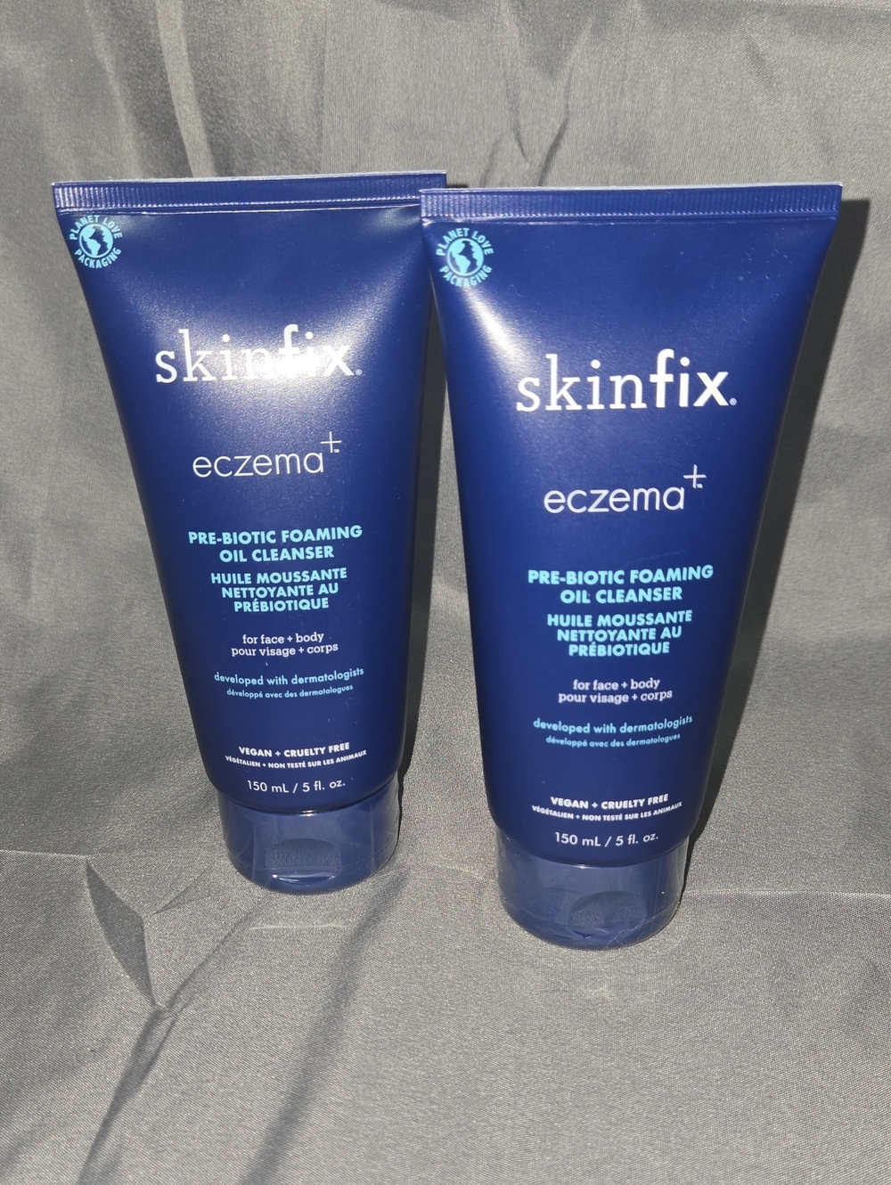 Skinfix Eczema+ Pre-Biotic Foaming Oil Cleanser - 150 ML *Bundle Of 2*